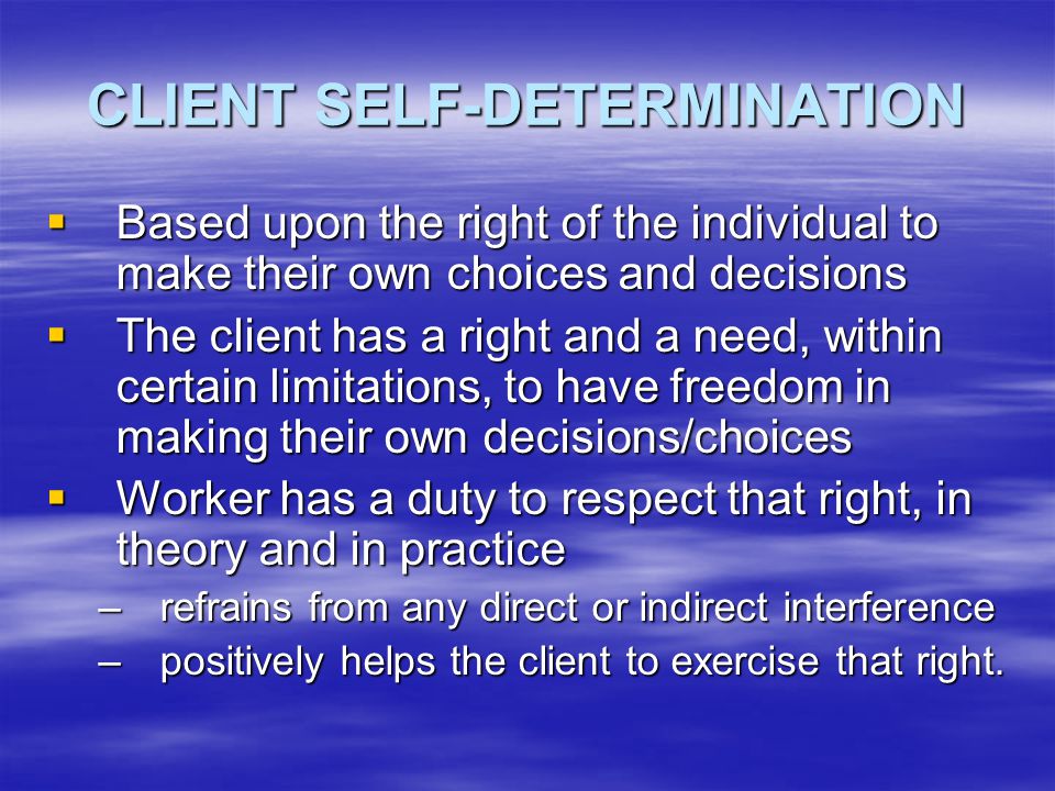 An essay in the history of the principle of self determination